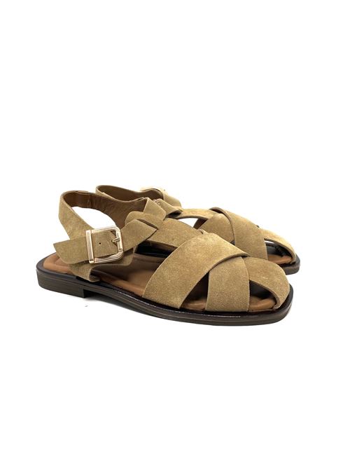 Sandaletto donna chiuso IL LACCIO | 50016761CAMOSCIOTAUPE